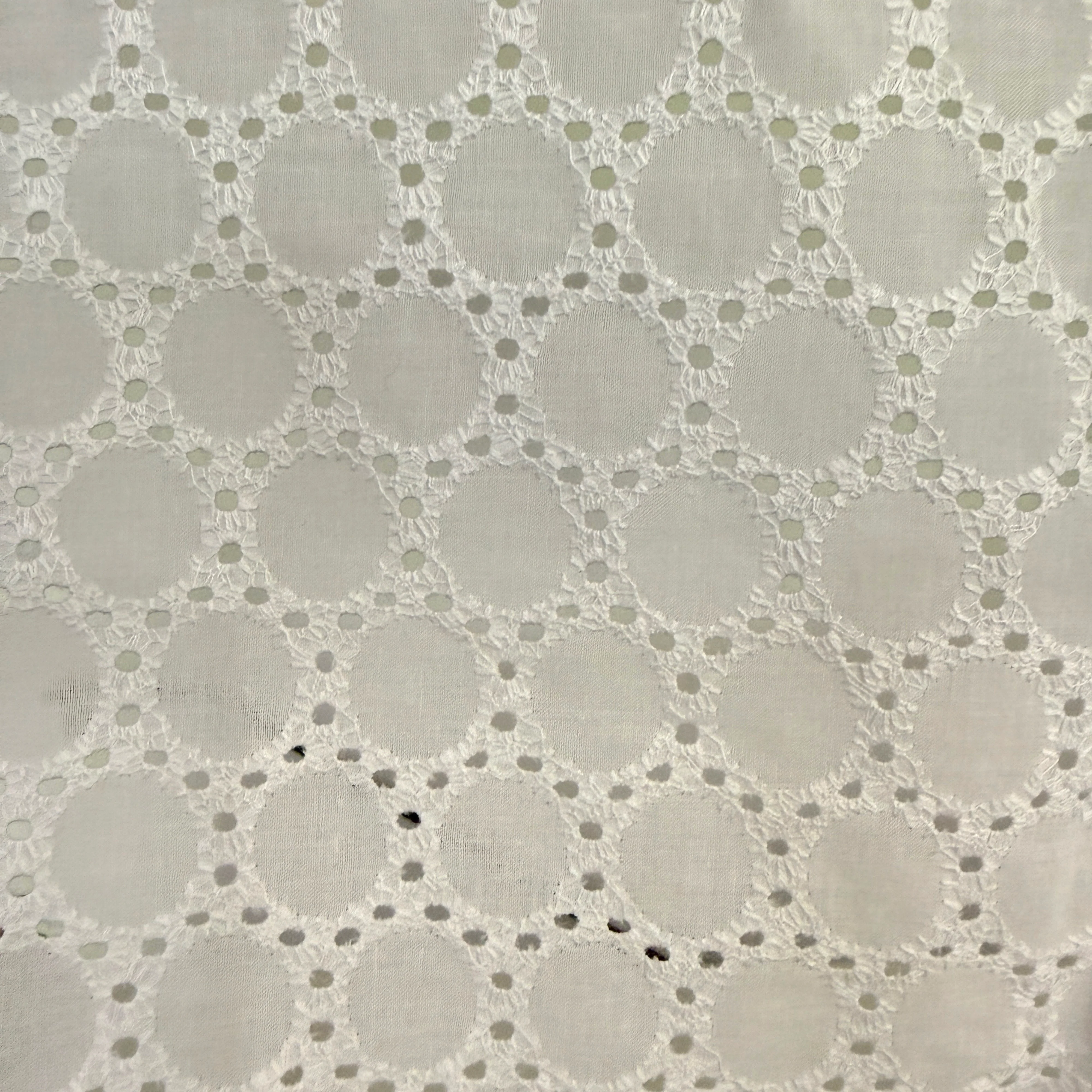 Embroidery Fabric – 100% Cotton, 53/54" Wide, 115 GSM - Image 2