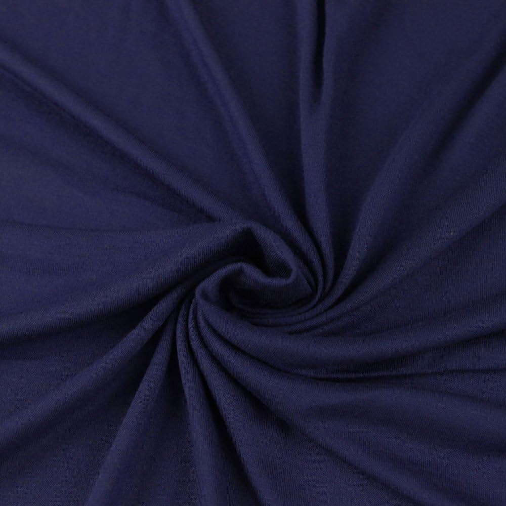 12oz Cotton Spandex Jersey Knit Fabric, 58/60" Wide - Image 15
