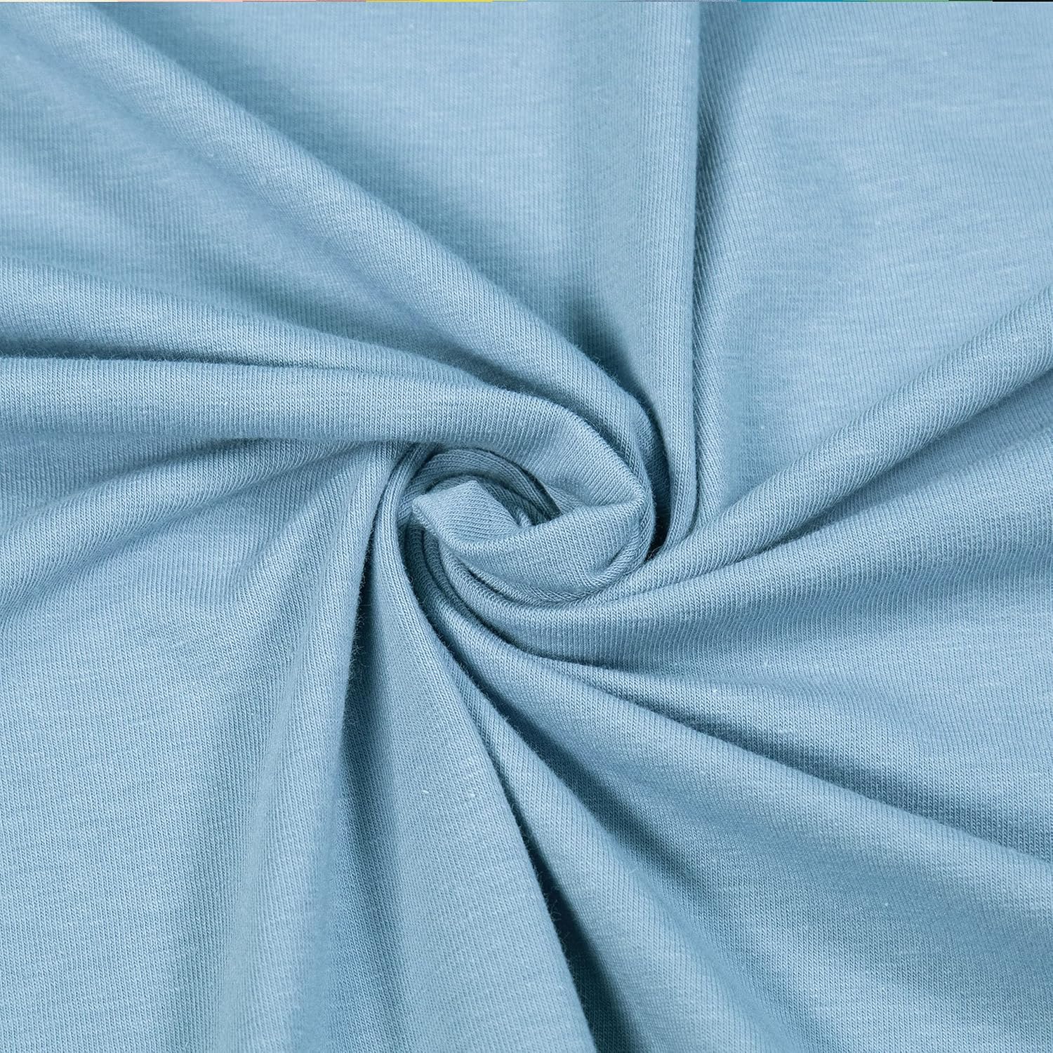 12oz Cotton Spandex Jersey Knit Fabric, 58/60" Wide - Image 3