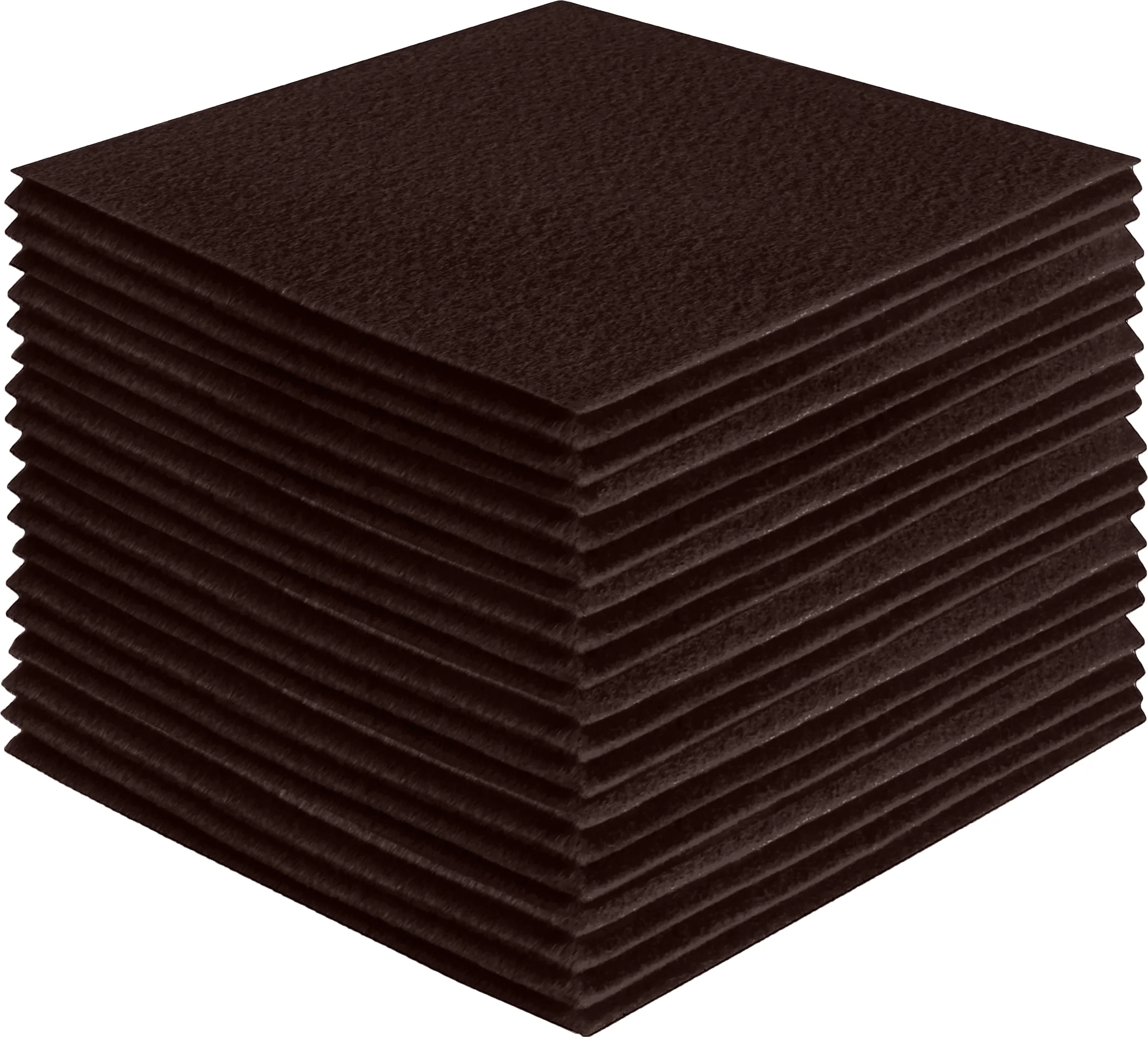 Acrylic Felt Craft Sheet Packs – Brown | Soft Felt for DIY & Crafts
