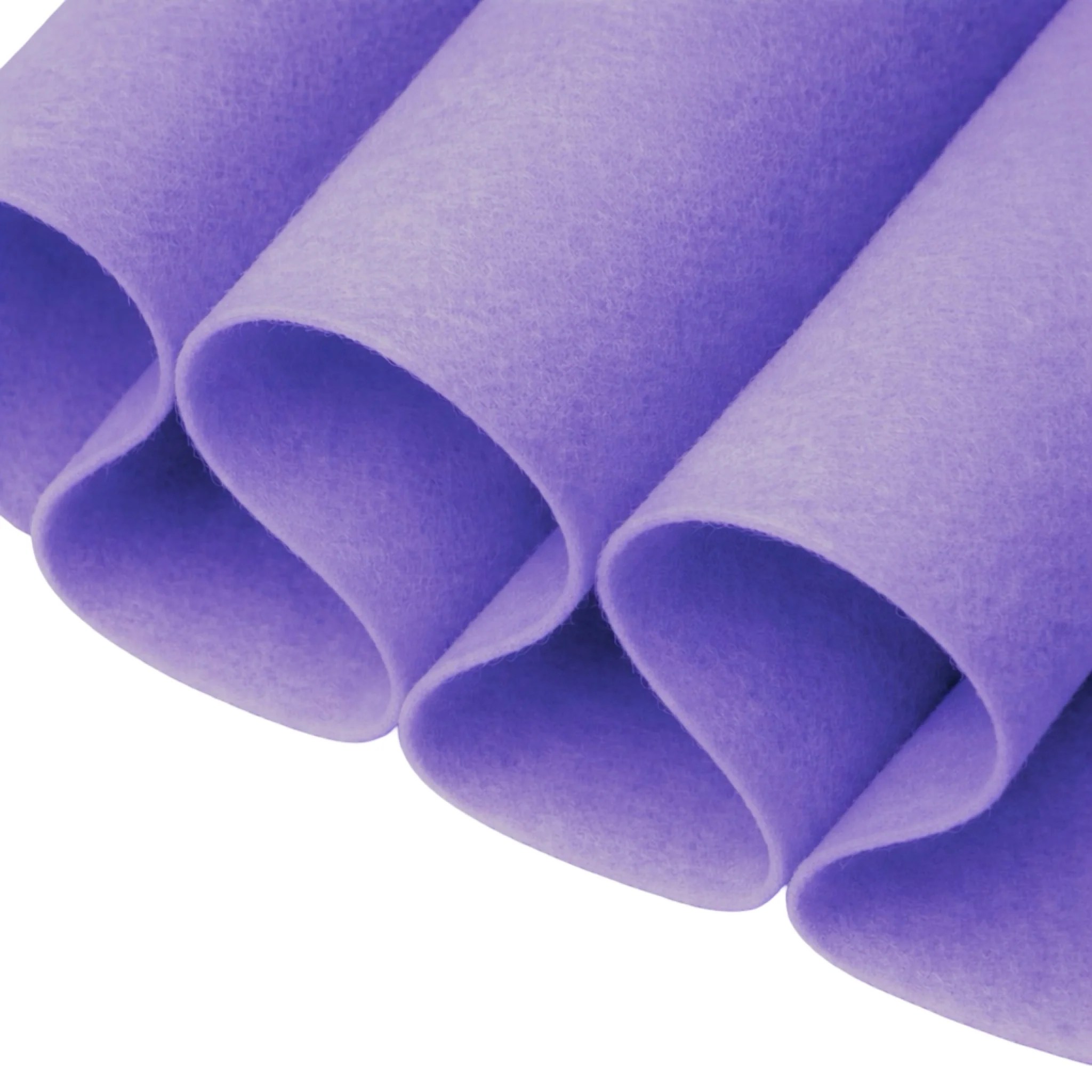Acrylic Felt Fabric 1.6mm – Lavender, 72" Wide, 160 GSM | By the Yard