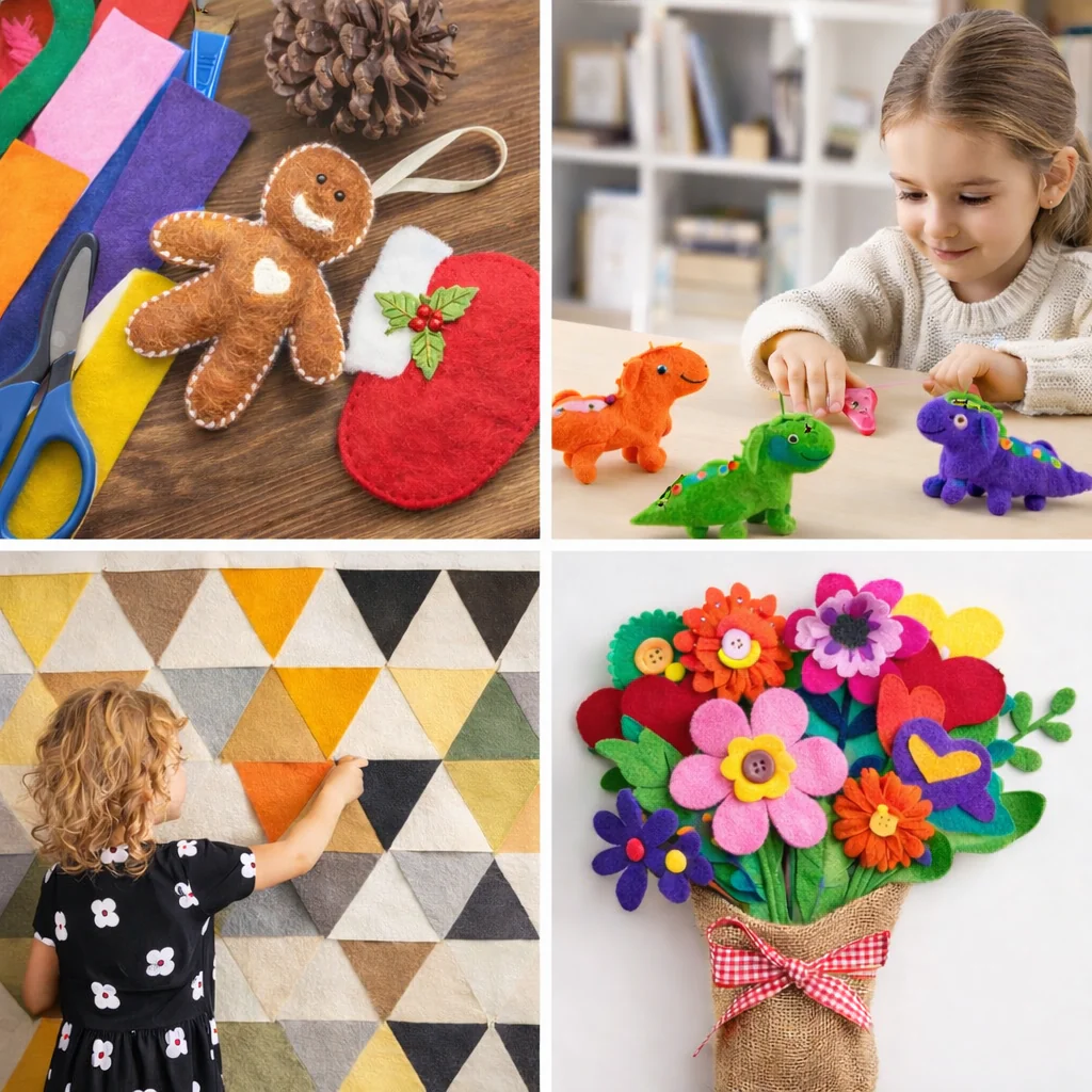Acrylic Felt Fabric By The Yard 72 Inch Wide 1.6 mm - Image 47
