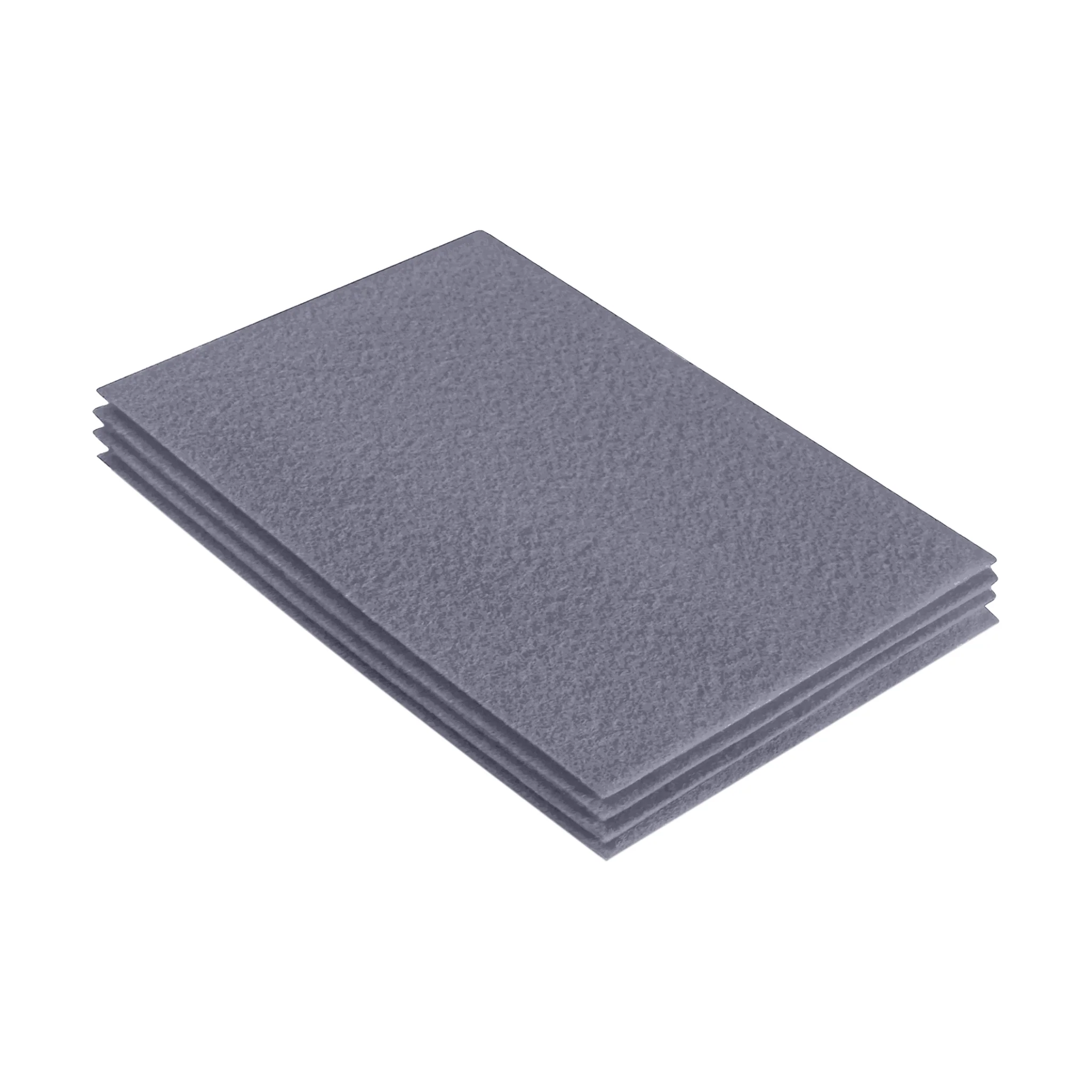 Acrylic Felt Sheet Packs 9"X12" | Grey
