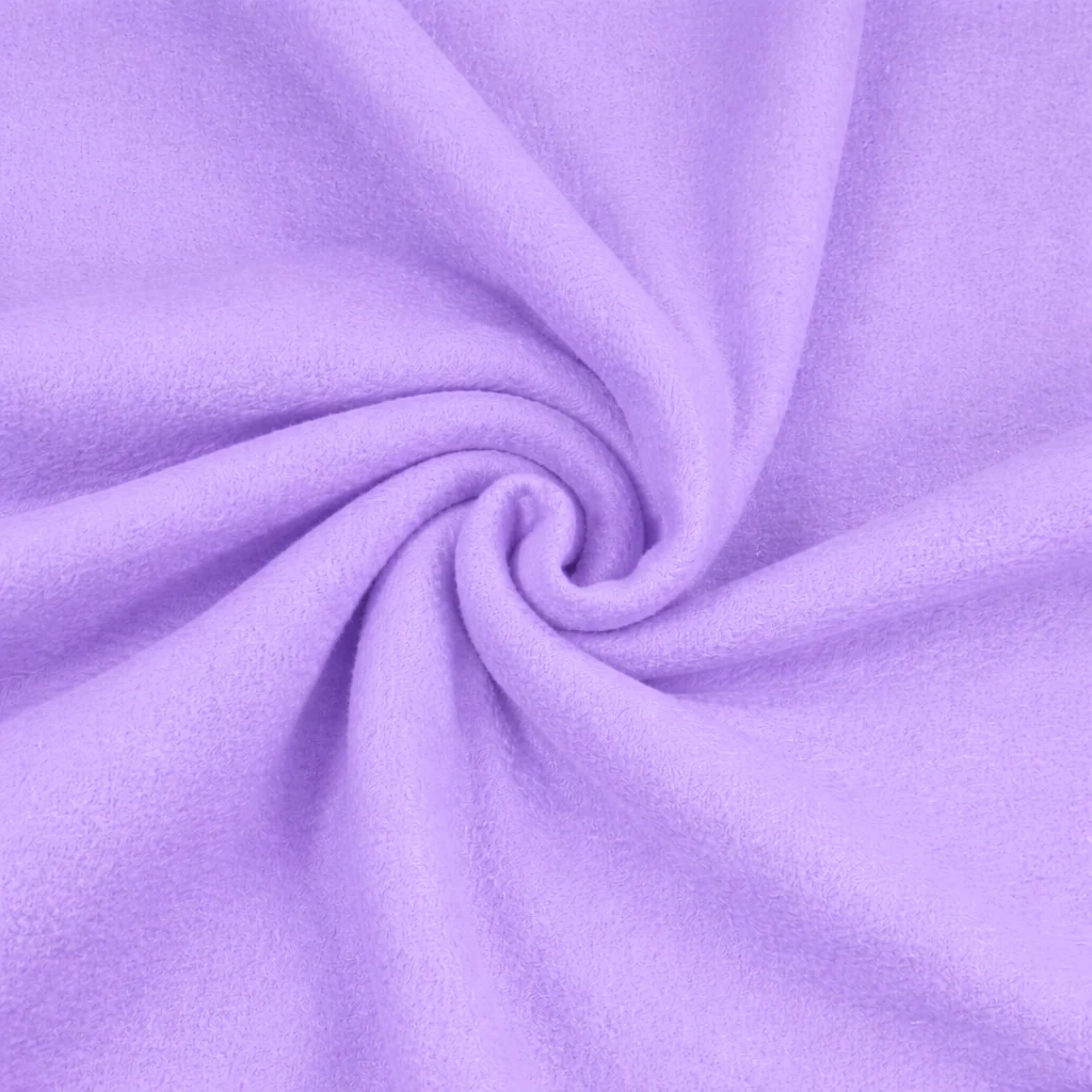Anti-Pill Polar Fleece Fabric by the Yard – Lavender (60", 280 GSM)