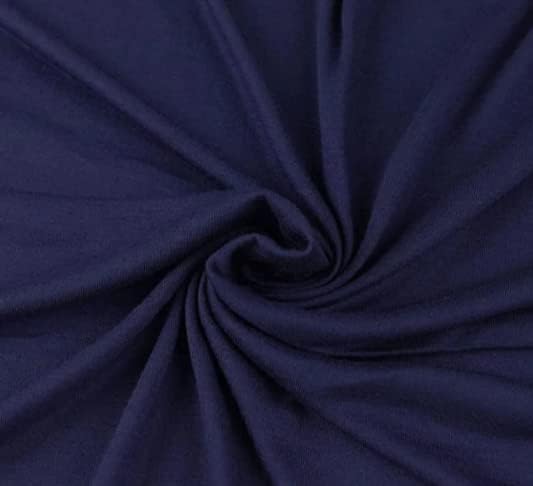Cotton Spandex Fabric By The Bolt | Many Colors - Image 35
