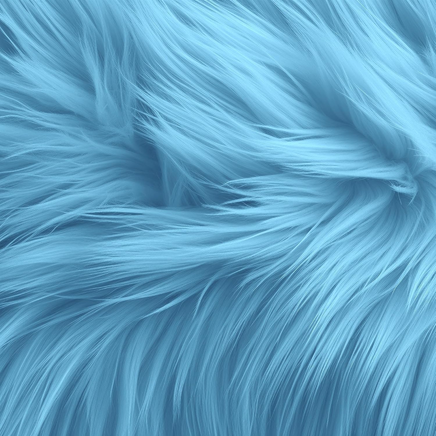 Faux Fur Fabric Squares for Arts and Crafts | Many Colors - Image 2