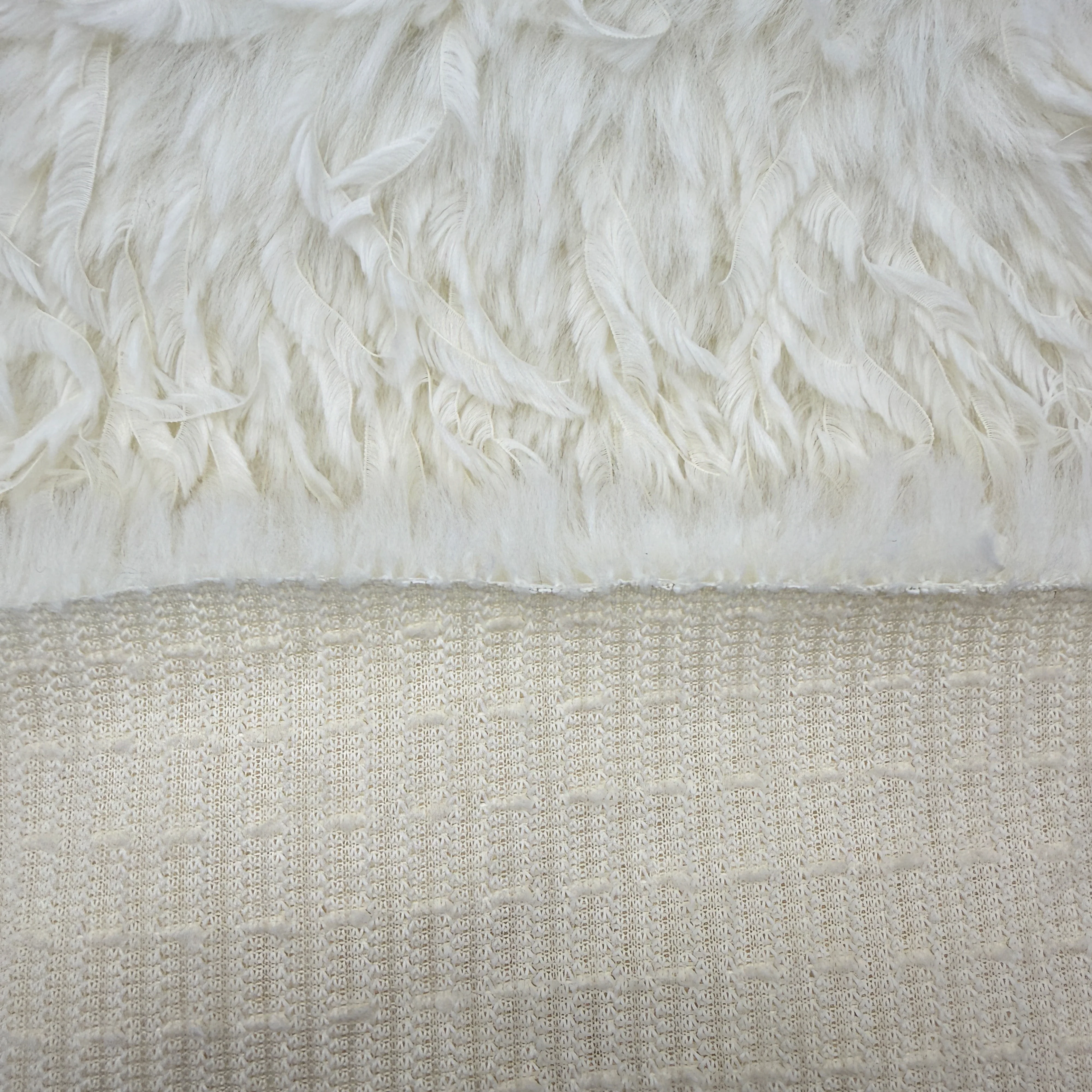 Feather Mink Faux Fur Fabric Half Yard (18x60) | FabricLA - Image 5