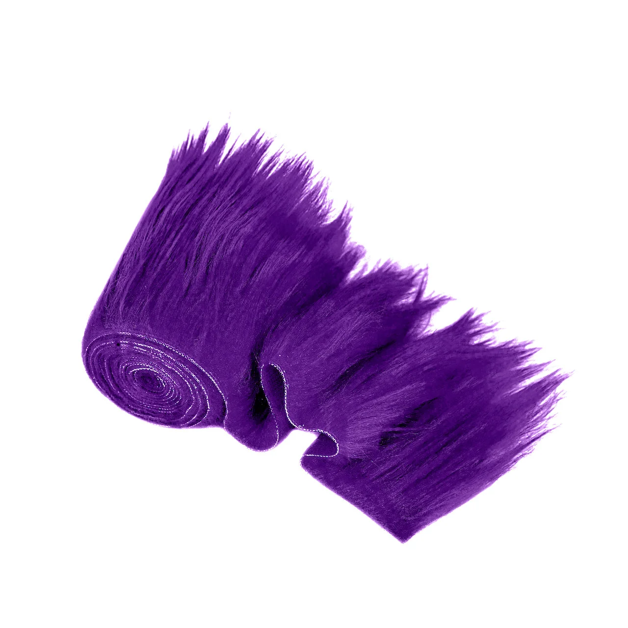 Mohair Faux Fur Fabric Strips Pre Cut Trim Ribbon Pack of 2 - Image 29