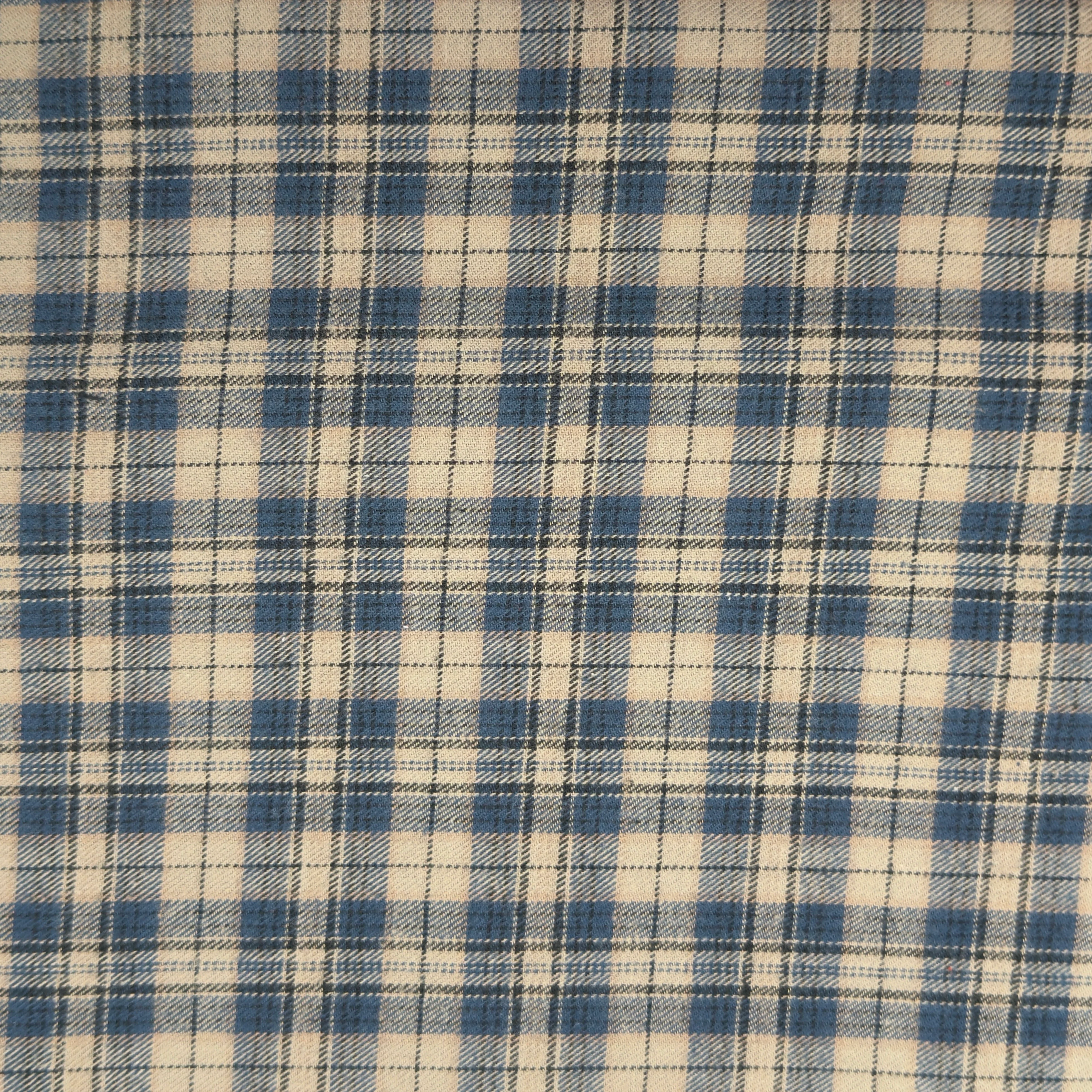Sewing Flannel Fabric 100% Cotton 5oz 60" Plaid