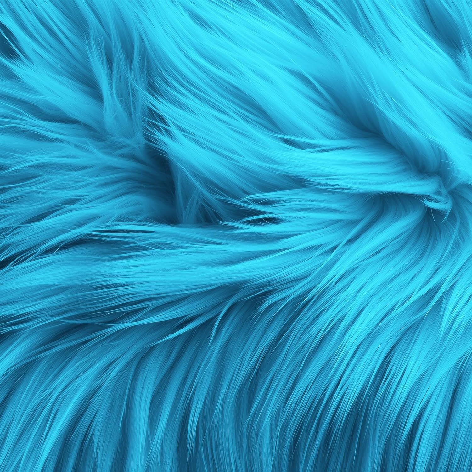 Shaggy Faux Fur Fabric Squares 10X10 Inch DIY Craft Fur Patches - Image 31
